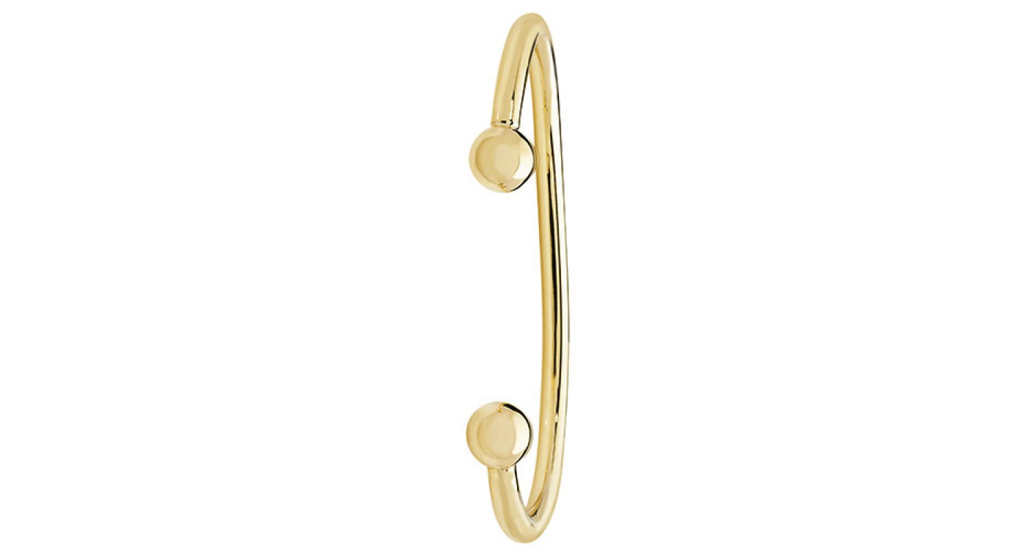 9ct Yellow Gold Solid Men's Torque Bangle