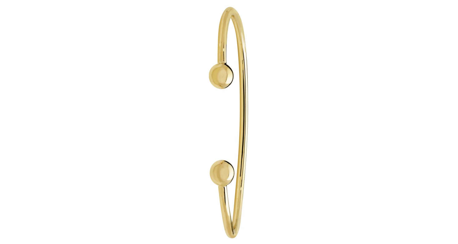 9ct Yellow Gold Solid Ladies' Torque Bangle