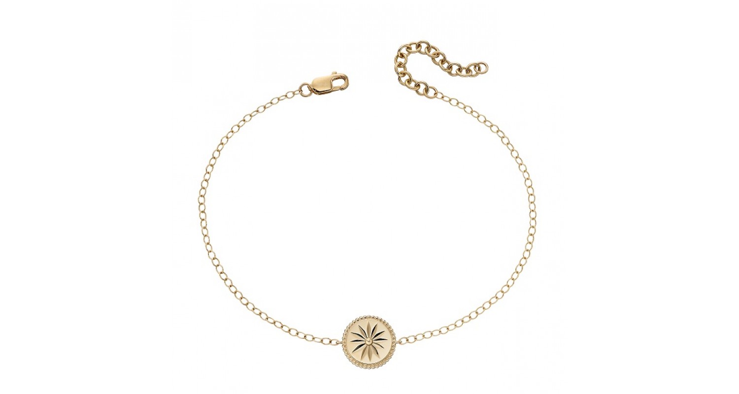 9ct Yellow Gold Wellness Bracelet