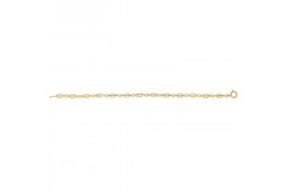 9ct Yellow Gold Fancy Link Bracelet