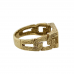 9ct Yellow Gold Curb Signet Ring