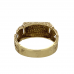 9ct Yellow Gold Curb Signet Ring