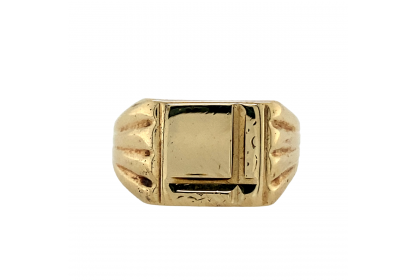 9ct Yellow Gold 1969 Signet Ring