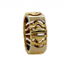 18ct Yellow Gold Wave Pattern Band