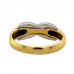 Le Gi 18ct Gold 'Kiss' Ring