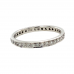 18ct White Gold 0.35ct Diamond Full Eternity Ring