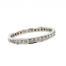 18ct White Gold 0.35ct Diamond Full Eternity Ring