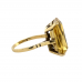 9ct Yellow Gold Citrine 1960 Ring