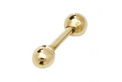 9ct Yellow Gold Ear Cartilage Stud