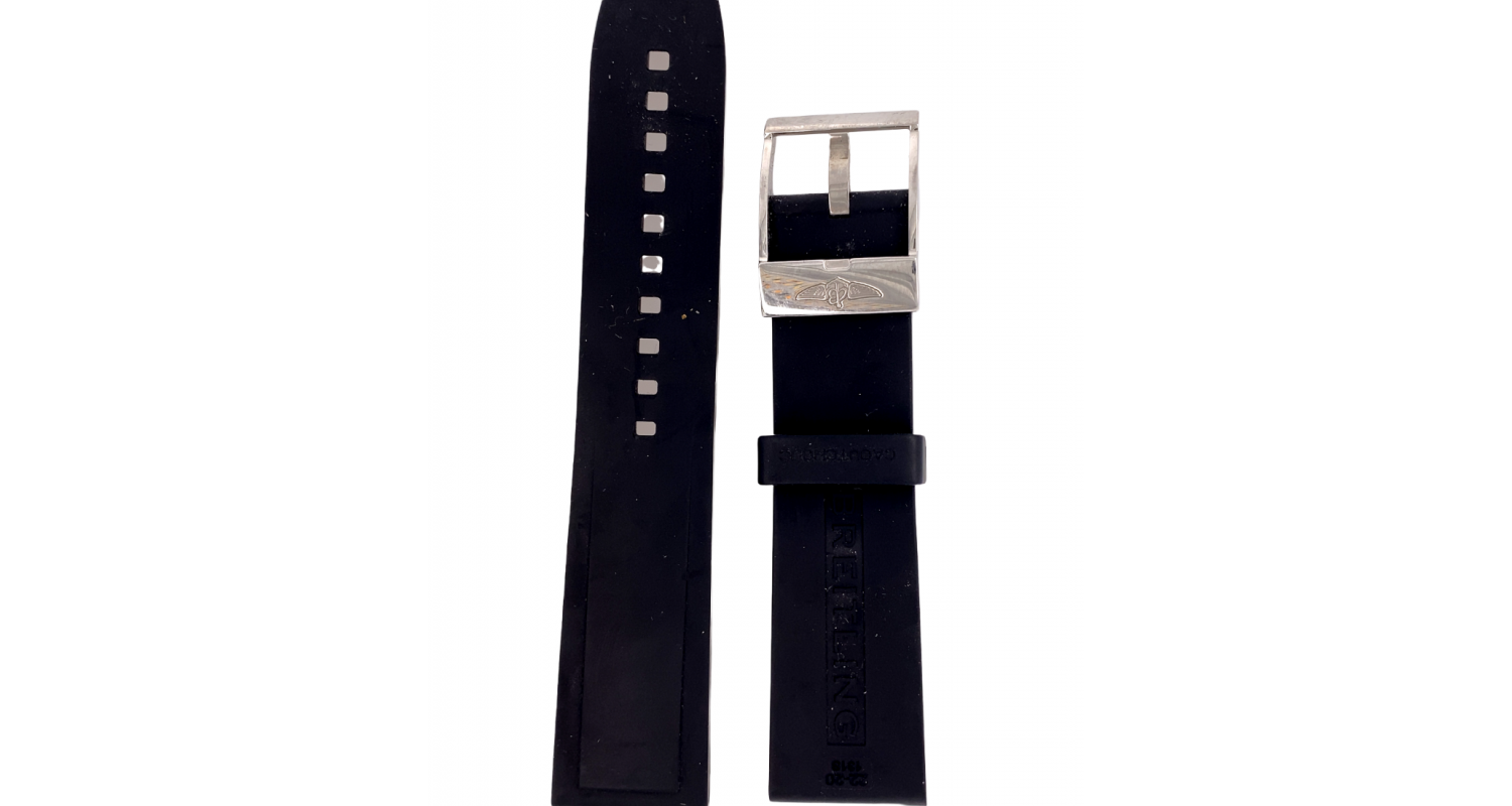 Breitling 22mm Rubber Strap