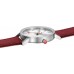 Mondaine Classic Dark Cherry Red 40mm Watch