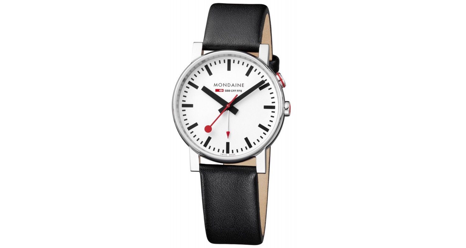 Mondaine Evo Alarm 40mm Watch