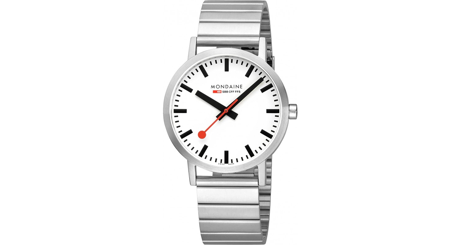 Mondaine Classic Steel 40mm Watch