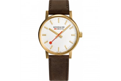 Mondaine Evo2 Golden 40mm Watch