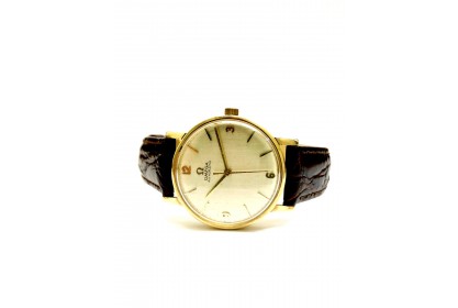 Omega 9ct Gold Classic 1963 Automatic Watch