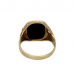 9ct Yellow Gold Onyx Signet Ring