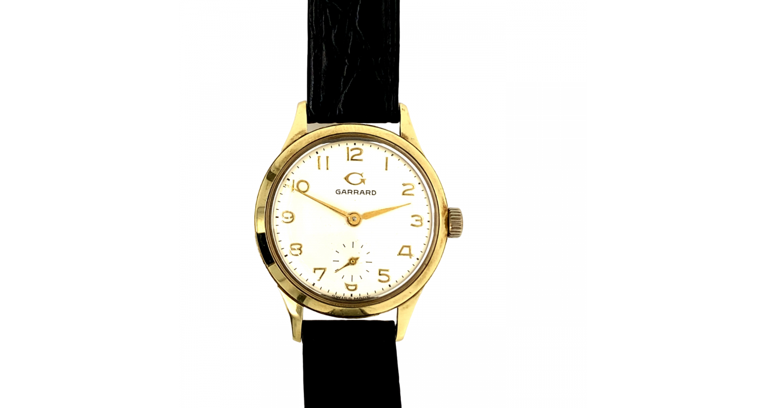 Garrard 9ct Gold Mechanical Watch