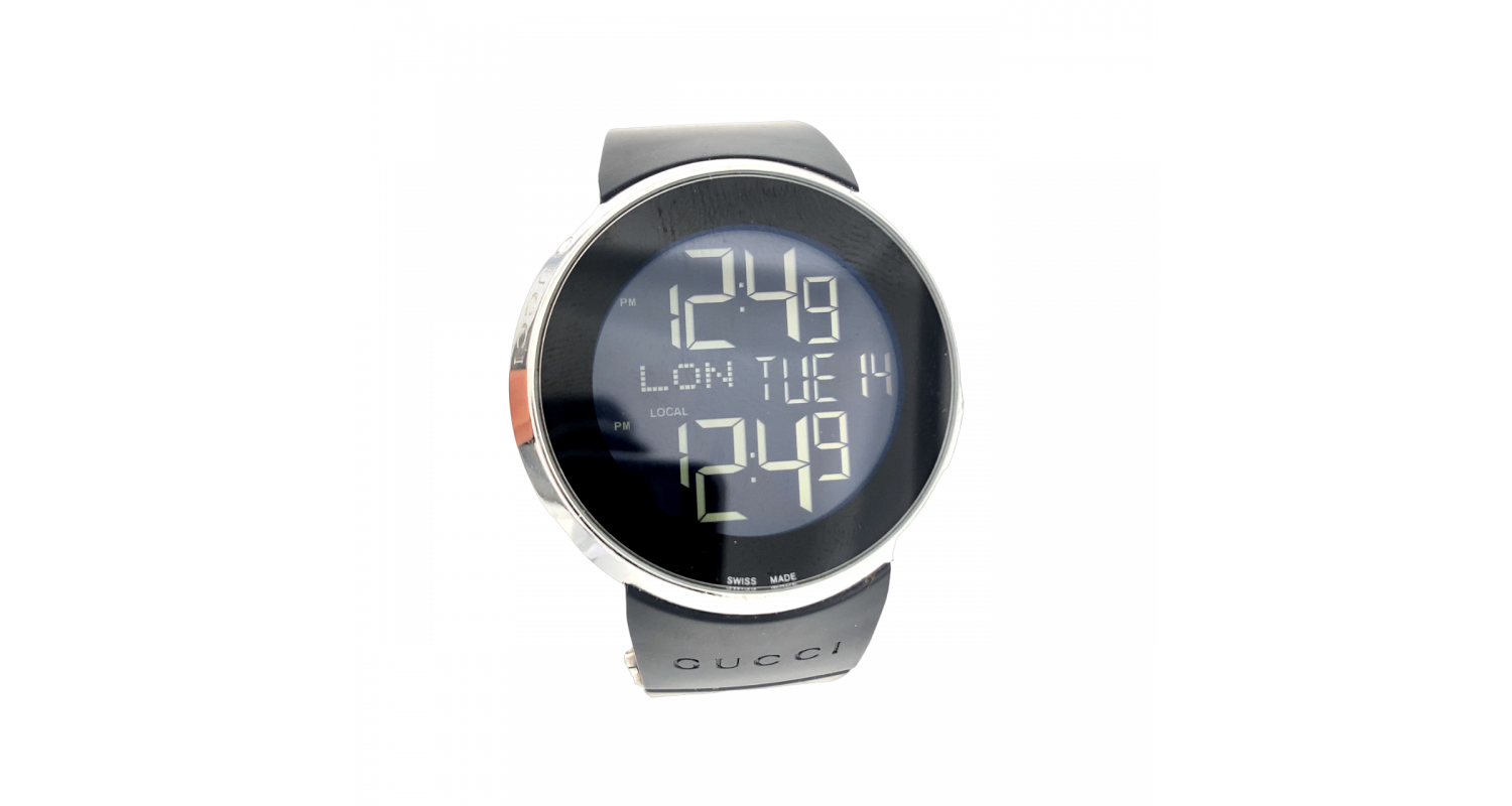 Gucci Digital Rubber Watch