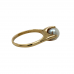 9ct Yellow Gold Cultured Pearl Ring