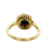 9ct Yellow Gold Pearl & Turquoise Ring