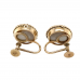 9ct Yellow Gold Mabe Pearl Clip Ons