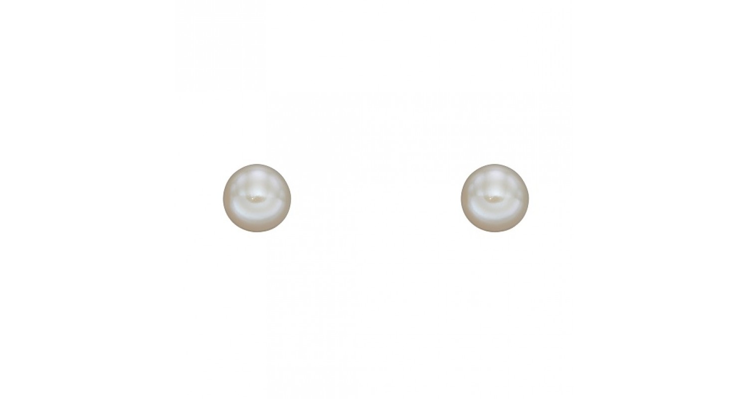 9ct Yellow Gold Freshwater Pearl 3mm Studs