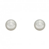 9ct Yellow Gold Freshwater Pearl 5mm Studs