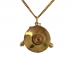 9ct Yellow Gold Fish & Chips Necklace