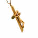 9ct Yellow Gold Crucifix Necklace