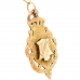 9ct Yellow Gold 1903 Shield Necklace