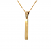 9ct Yellow Gold Diamond Drop Necklace