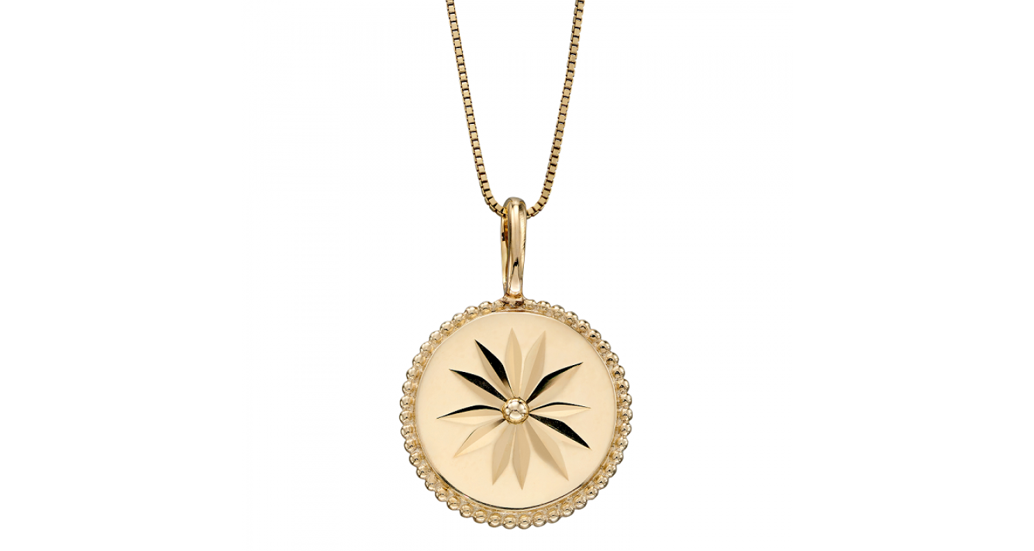 9ct Yellow Gold Wellness Necklace