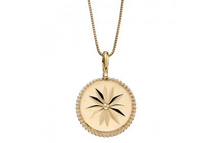 9ct Yellow Gold Wellness Necklace