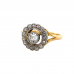 18ct Yellow Gold 0.70ct Diamond Cluster Ring