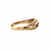 9ct Yellow Gold 1915 Ruby & Diamond Ring