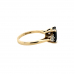 9ct Yellow Gold Sapphire & Diamond Ring