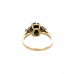 9ct Yellow Gold Sapphire & Diamond Ring