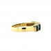 18ct Yellow Gold Sapphire & Diamond Ring