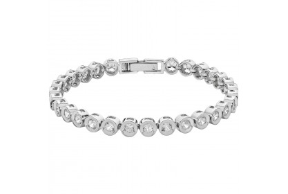 Sterling Silver CZ Tennis Bracelet