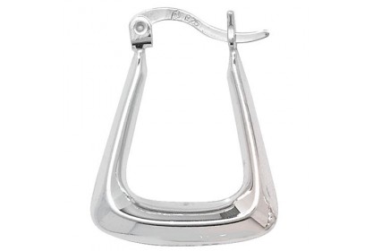 Sterling Silver Creole Hoop Earrings