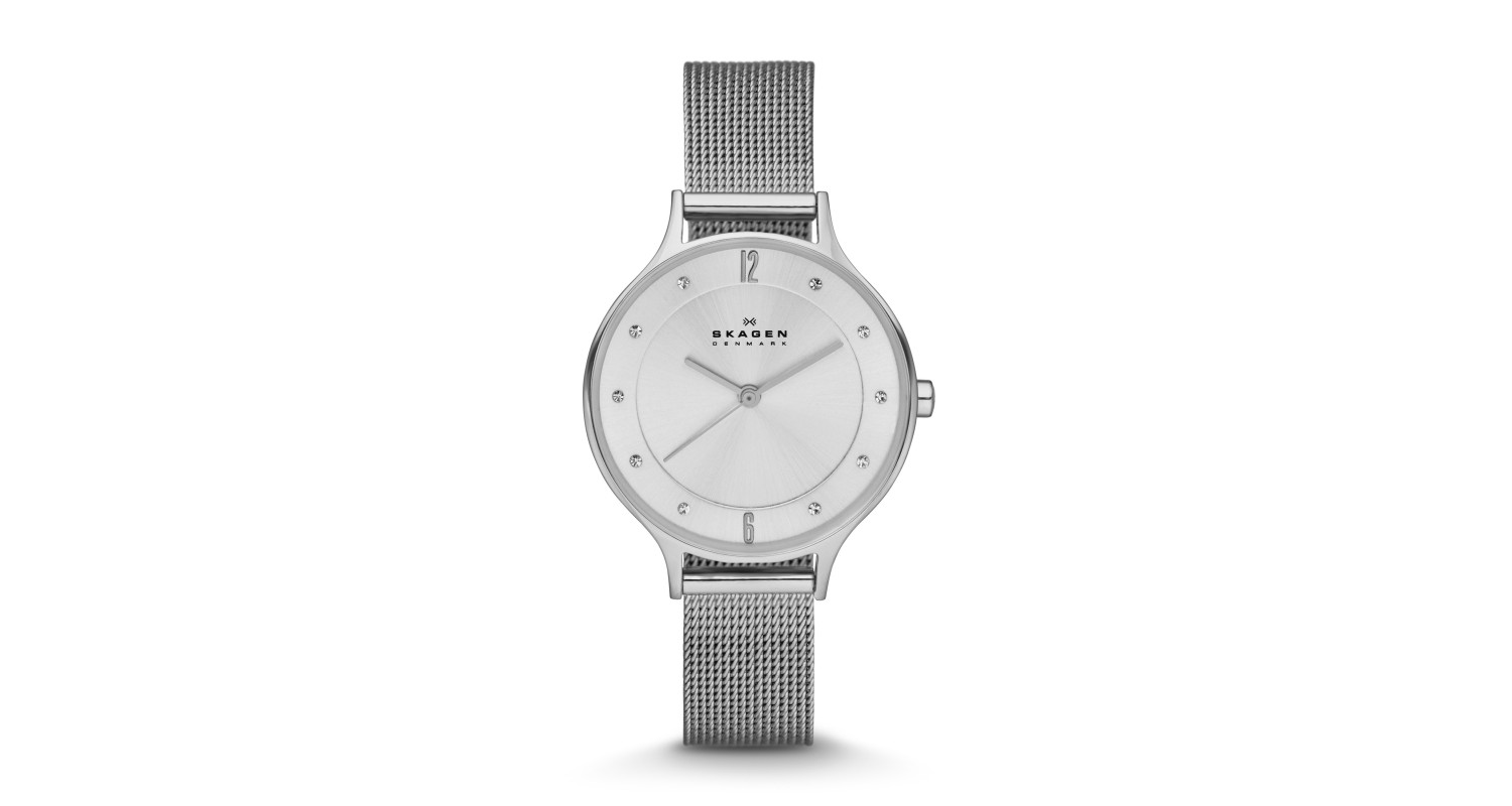 Skagen Anita Steel-Mesh Watch