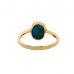 9ct Yellow Gold Turquoise Ring